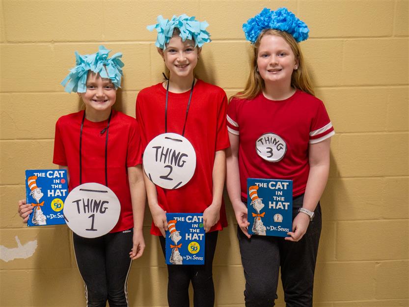 Students celebrate Read Across America Week